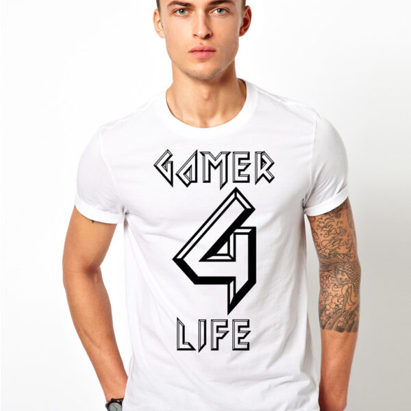 Геймър до живот / Gamer for life - white