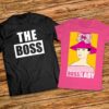 Тесники с щампи и надписи за него и нея - The Boss - Boss Lady - Image 6