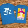 Тесники с щампи и надписи за него и нея - The Boss - Boss Lady - Image 5