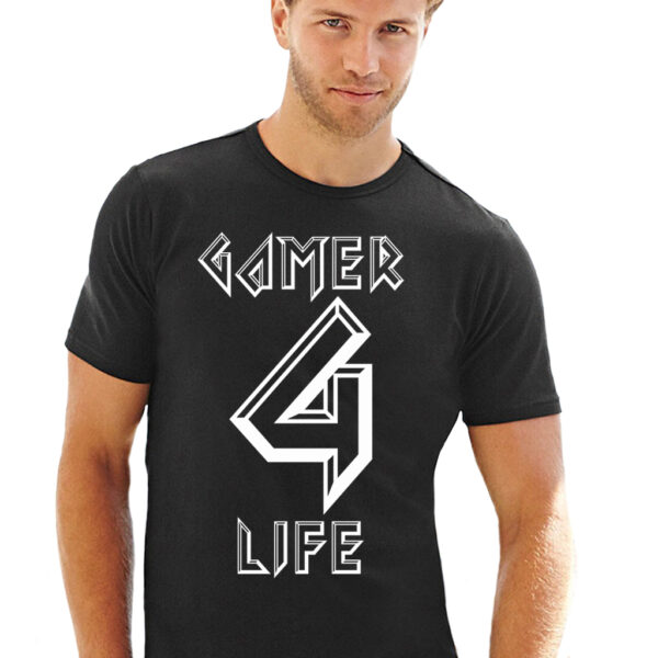 Геймър до живот / Gamer for life - black