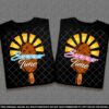 Еднакви тениски за Двойки със Сладоледи на клечка Summer Time - Image 8