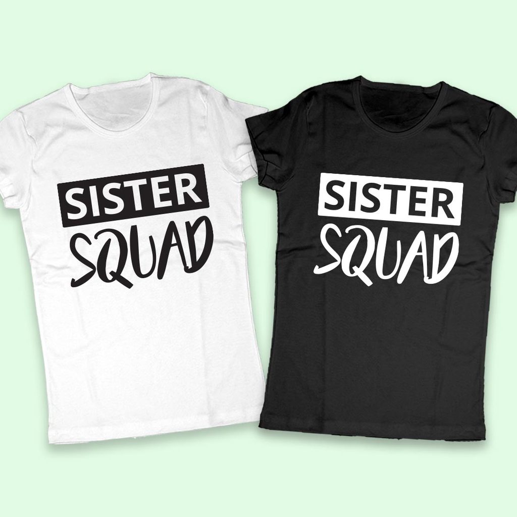 Дамски тениски за Моминско парти Sister Squad