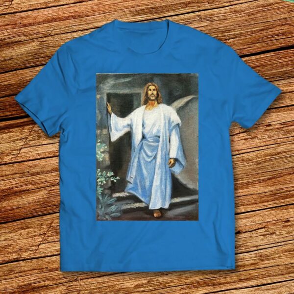 Арт Тениска за Великден с Исус Христос за цялото семейство