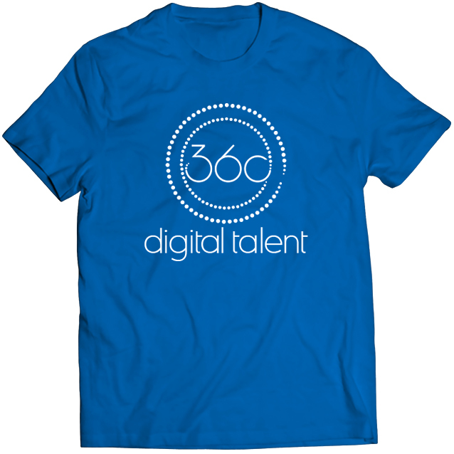 Тениска с щампа - 360 Digital talent