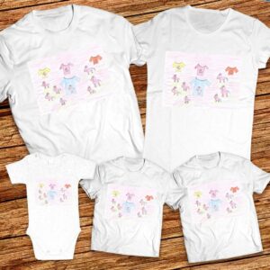 Тениски с щампа с детска рисунка на Вероника Владимирова Лалева