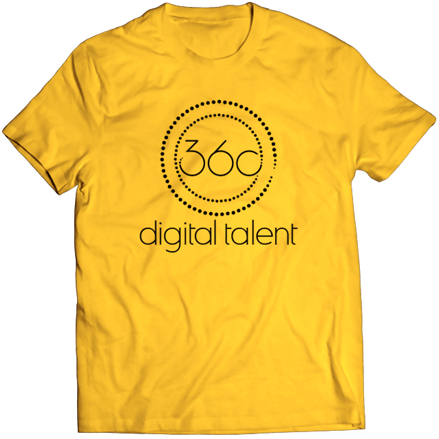 Тениска с щампа - 360 Digital talent 2
