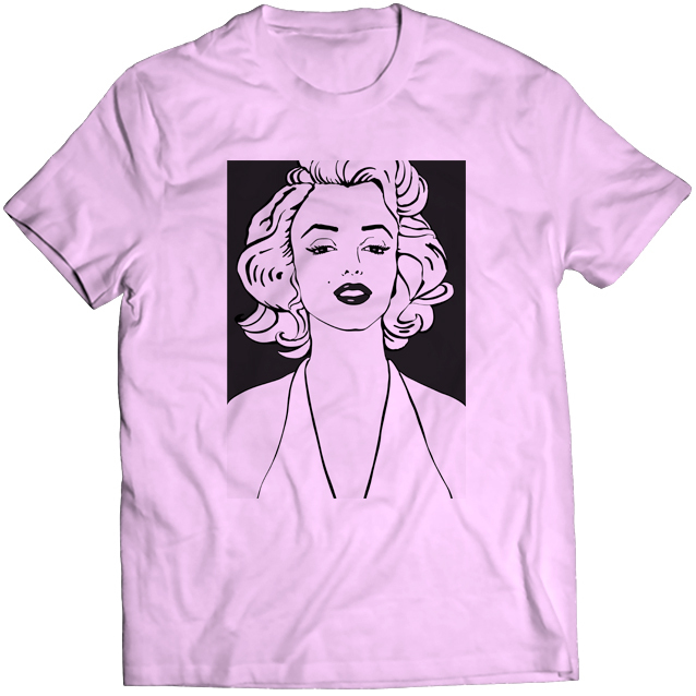 Тениска с щампа - Marilyn Monroe