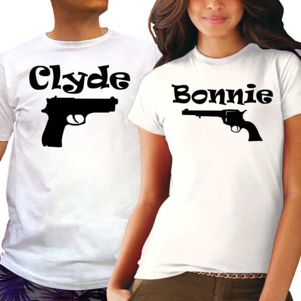 Тениски за двойки -  Бони и Клайд 2
