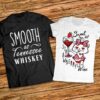 Комплект тениски за Свети Валентин - Smooth as Wiskey - Sweet as Wine - Image 6