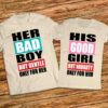 Комплект за него и нея - Тениски с щампа Her Bad Boy - His Good Girl - Image 6