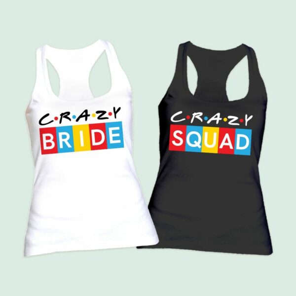 Потници за Моминко парти CRAZY BRIDE & CRAZY SQUAD