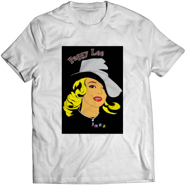 Тениска с щампа - Peggy Lee - Jazzz