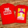 Тесники с щампи и надписи за него и нея - The Boss - Boss Lady - Image 3