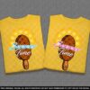 Еднакви тениски за Двойки със Сладоледи на клечка Summer Time - Image 4
