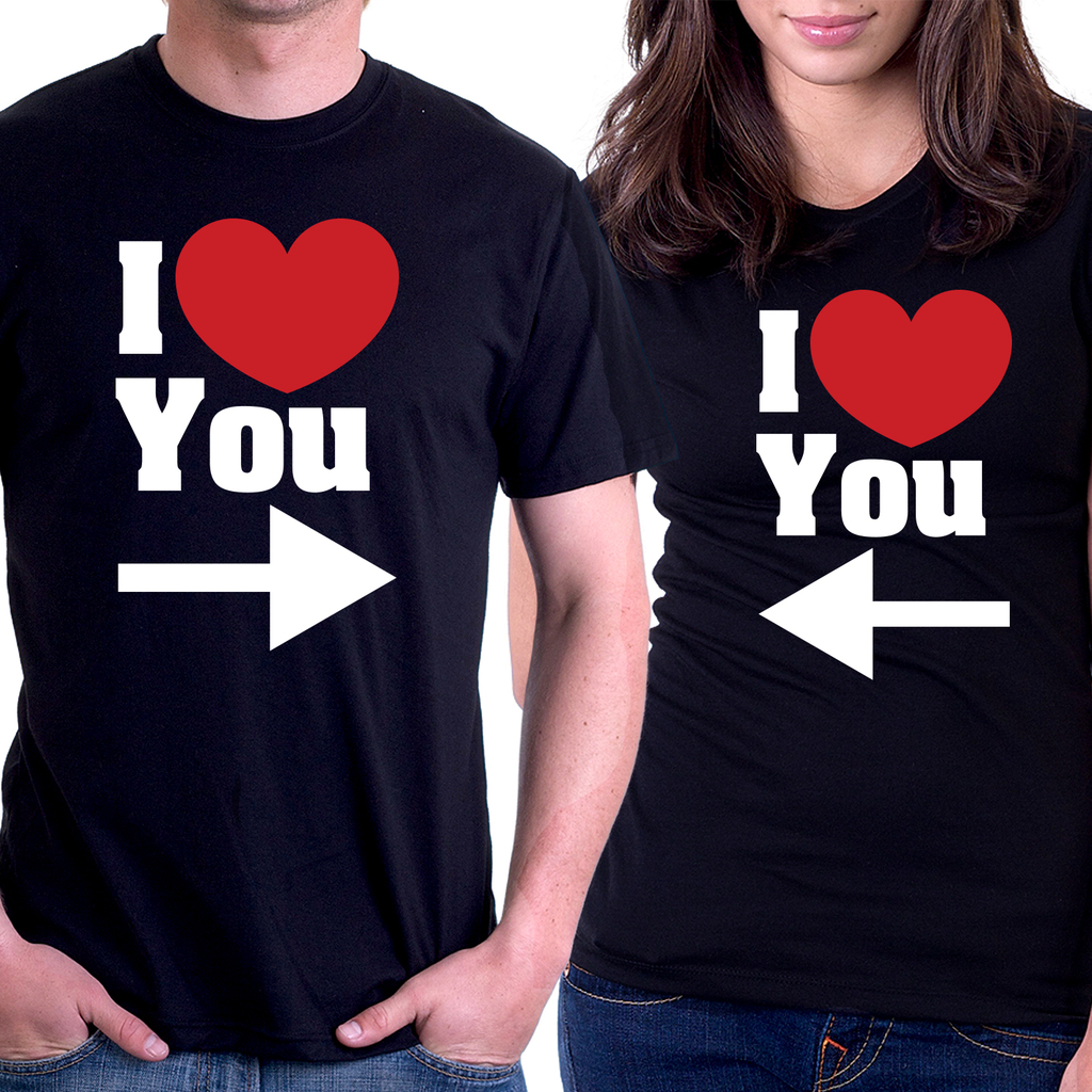 Тениски за двойки - I LOVE YOU 5