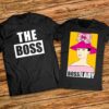 Тесники с щампи и надписи за него и нея - The Boss - Boss Lady - Image 4