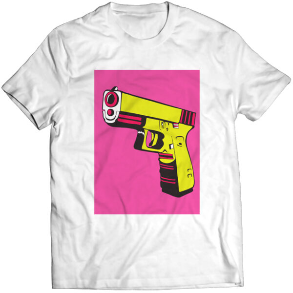 Тениска с щампа - I have a gun 4