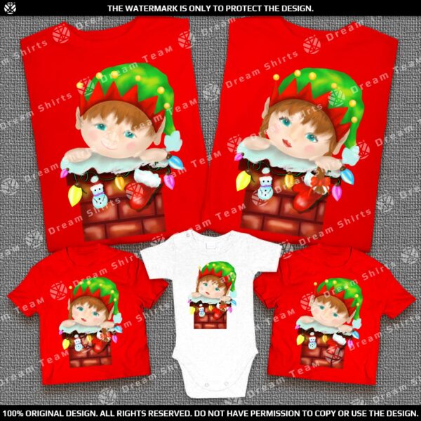 Коледни тениски с Елфи - Image 7