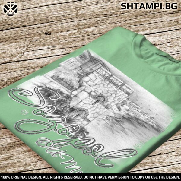 Графични Тениски Sozopol Old Town - Семейни и за Компании - Image 7