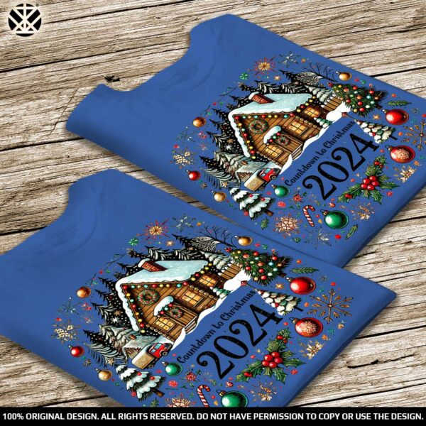 Countdown to Christmas 2024 Коледни Тениски - Image 15