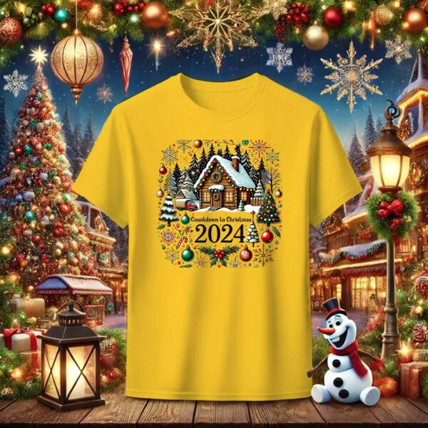 Countdown to Christmas 2024 Коледни Тениски - Image 10