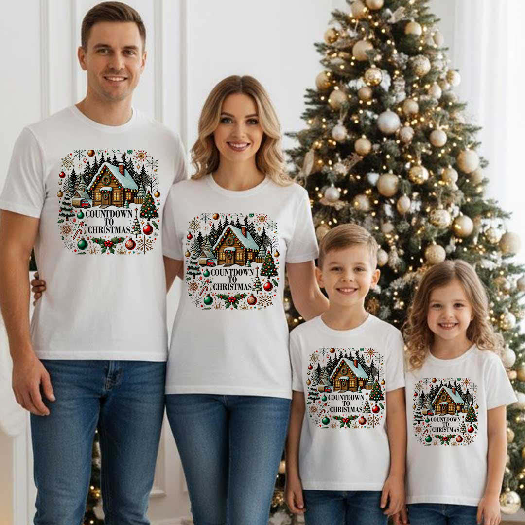 Countdown to Christmas Коледни Тениски