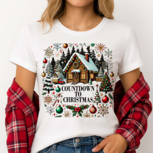 Countdown to Christmas Коледни Тениски
