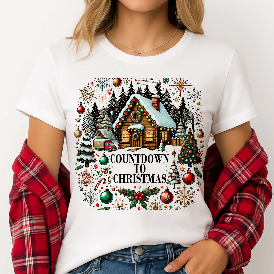 Countdown to Christmas Коледни Тениски - Image 2