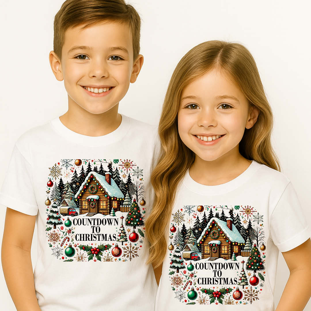 Countdown to Christmas Коледни Тениски - Image 3