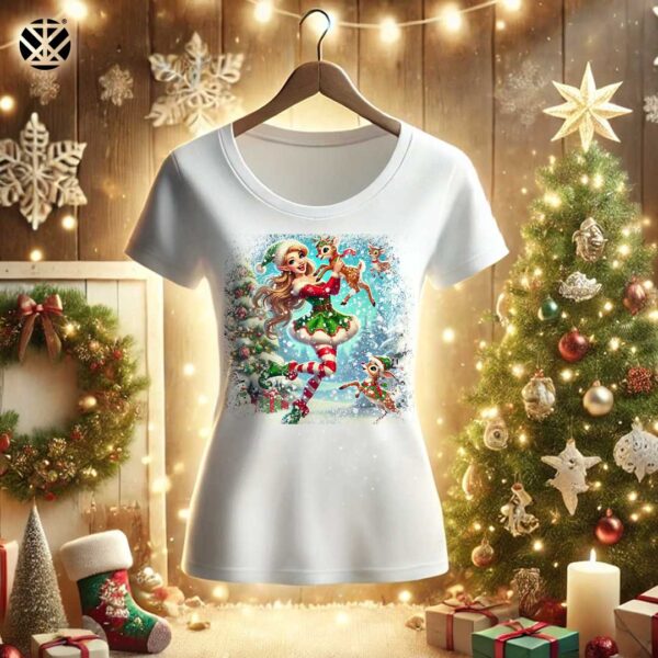 Забавни Коледни Тениски с Елфи - Image 13