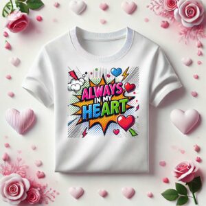 Семейни тениски Always in My Heart