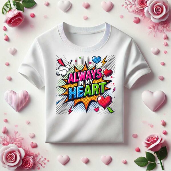Семейни тениски Always in My Heart - Image 2