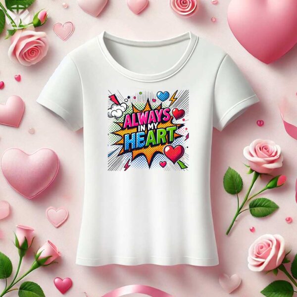 Семейни тениски Always in My Heart - Image 3