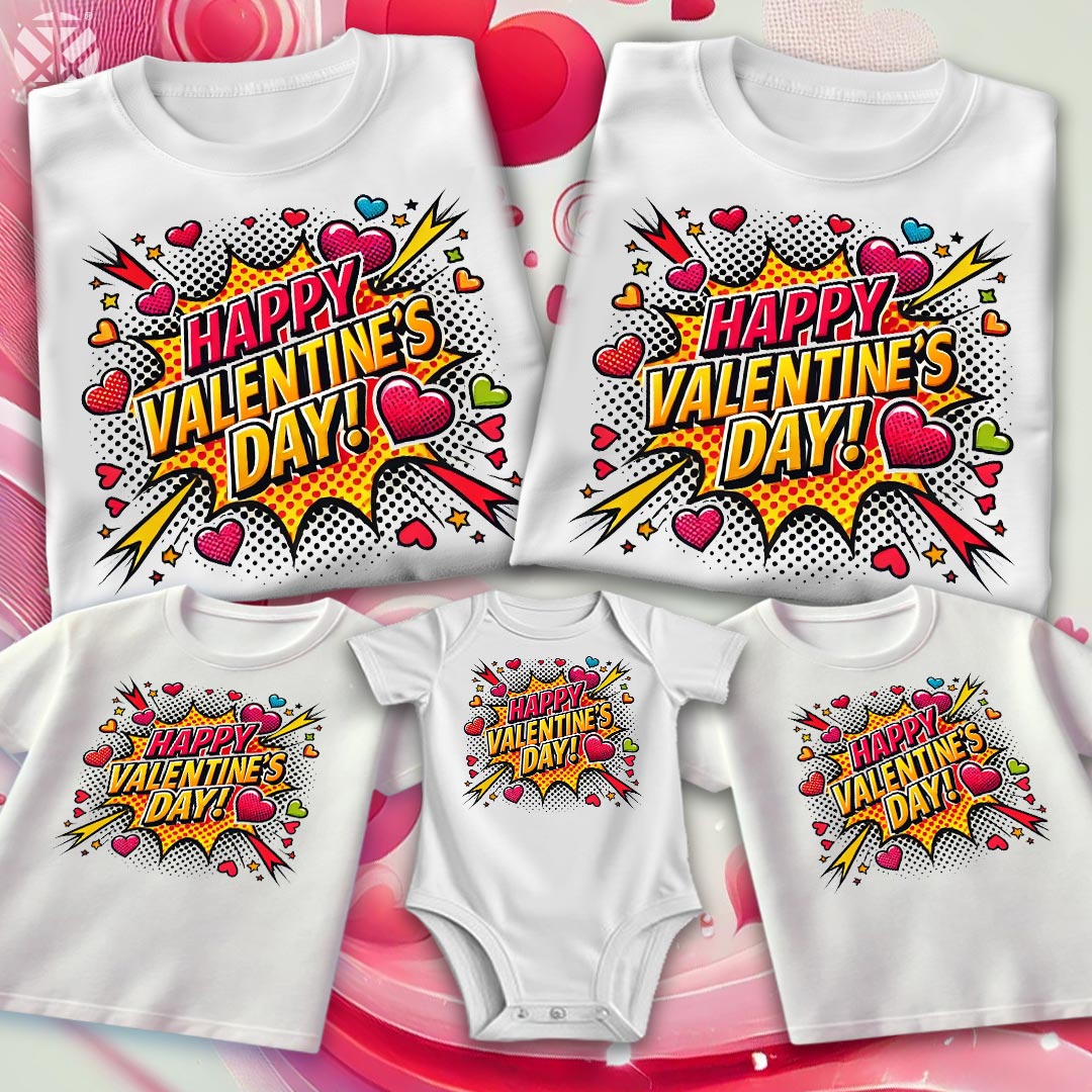 Тениски Happy Valentine's Day!