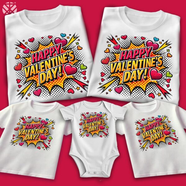 Тениски Happy Valentine's Day! - Image 2