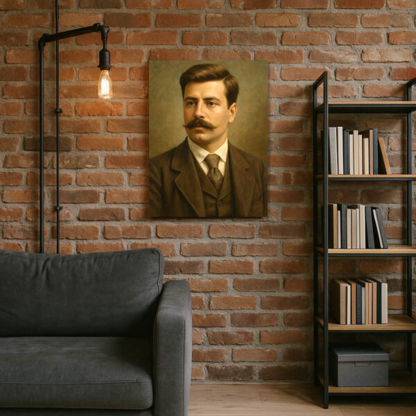 Гоце Делчев – Войн на свободата | Исторически Портрет на Канава 30x40 - Image 2