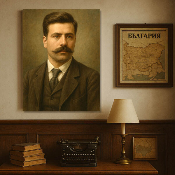 Гоце Делчев – Гласът на свободата | Исторически Портрет на Канава 30x40 - Image 9