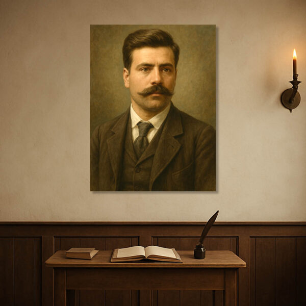 Гоце Делчев – Гласът на свободата | Исторически Портрет на Канава 30x40 - Image 8