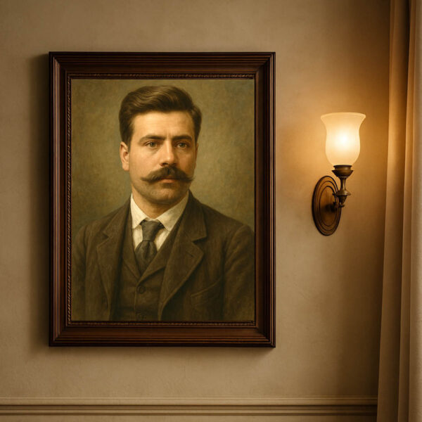 Гоце Делчев – Гласът на свободата | Исторически Портрет на Канава 30x40 - Image 7