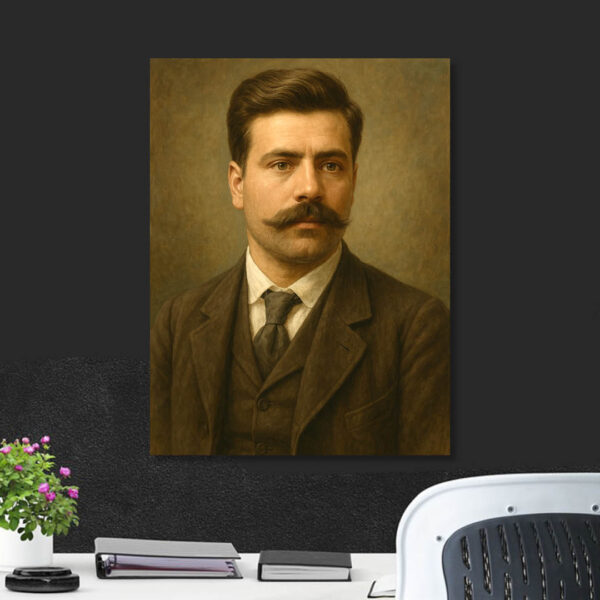Гоце Делчев – Гласът на свободата | Исторически Портрет на Канава 30x40 - Image 6