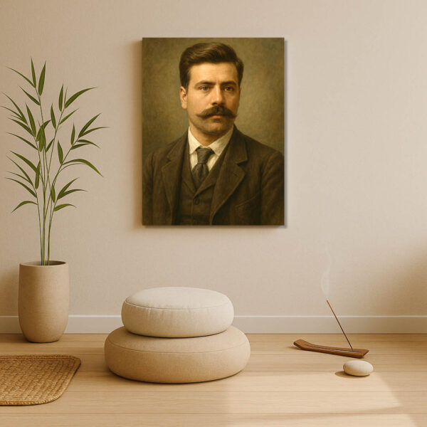 Гоце Делчев – Гласът на свободата | Исторически Портрет на Канава 30x40 - Image 5