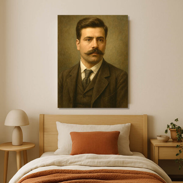 Гоце Делчев – Гласът на свободата | Исторически Портрет на Канава 30x40 - Image 3