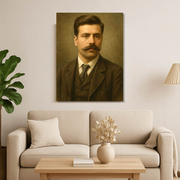 Гоце Делчев – Гласът на свободата | Исторически Портрет на Канава 30x40 - Image 2