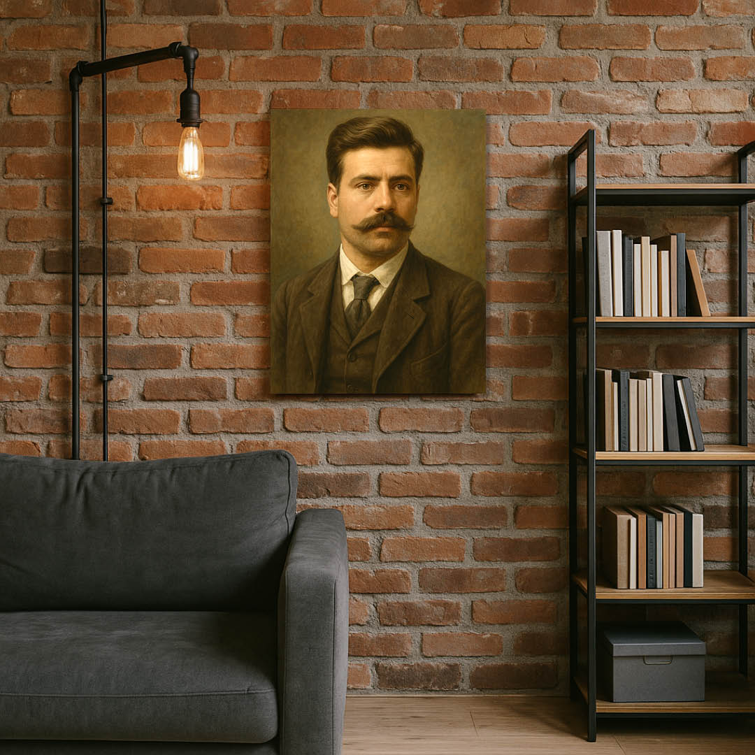 Гоце Делчев – Гласът на свободата | Исторически Портрет на Канава 30x40