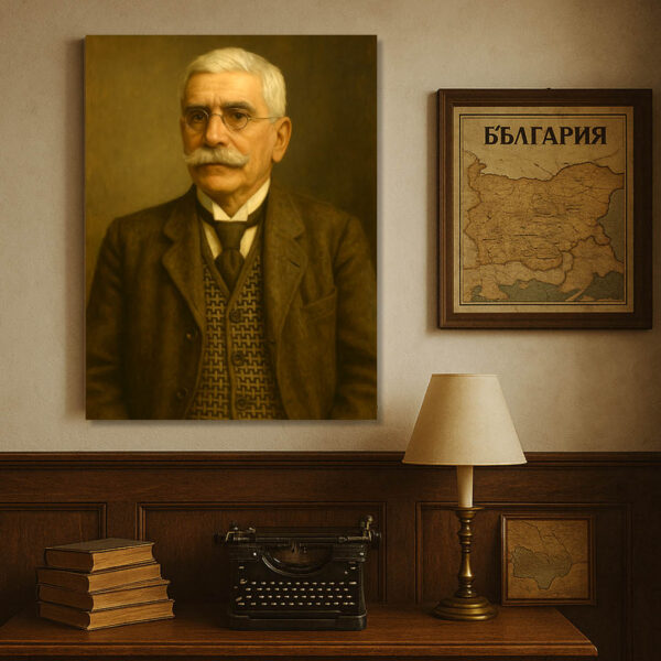 Иван Вазов – Вечният будител | Исторически Портрет на Канава 30x40