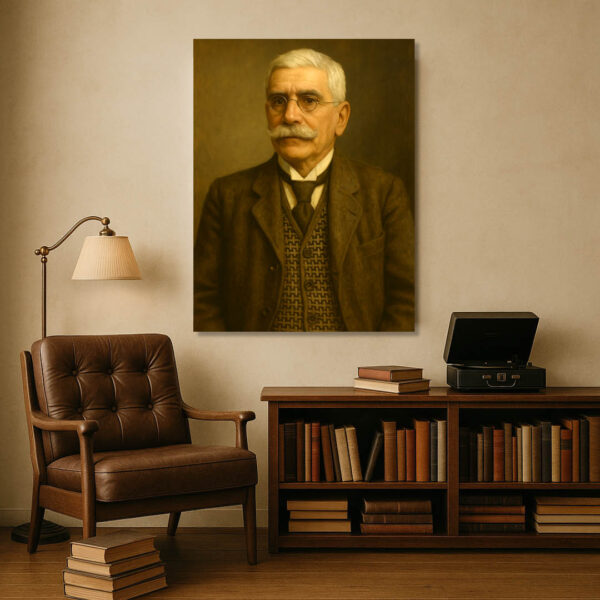 Иван Вазов – Вечният будител | Исторически Портрет на Канава 30x40 - Image 5