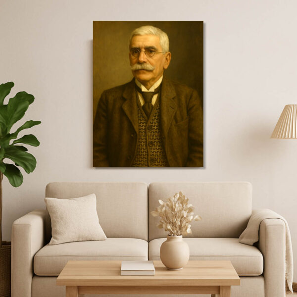 Иван Вазов – Вечният будител | Исторически Портрет на Канава 30x40 - Image 3