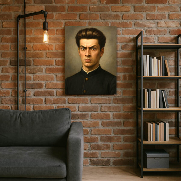 Панайот Волов – Гневът на свободата | Исторически Портрет на Канава 30x40 - Image 2