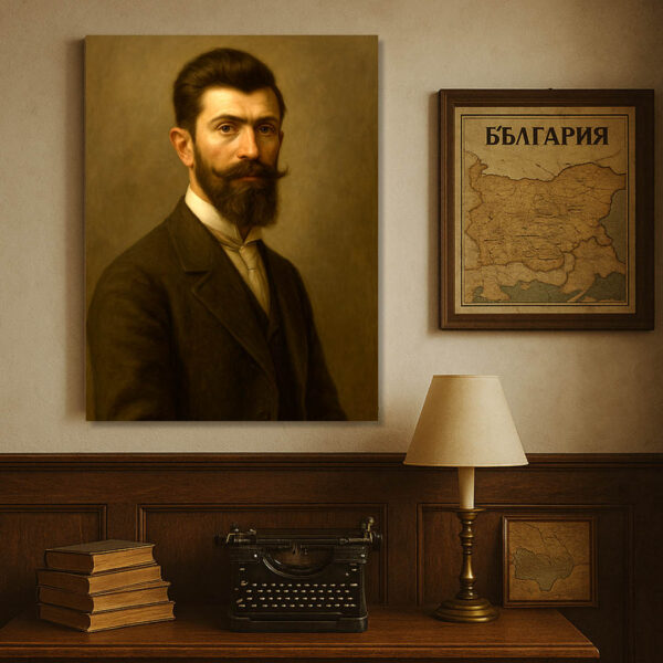 Тодор Александров – Войвода на македонската кауза | Исторически Портрет на Канава 30x40 - Image 8