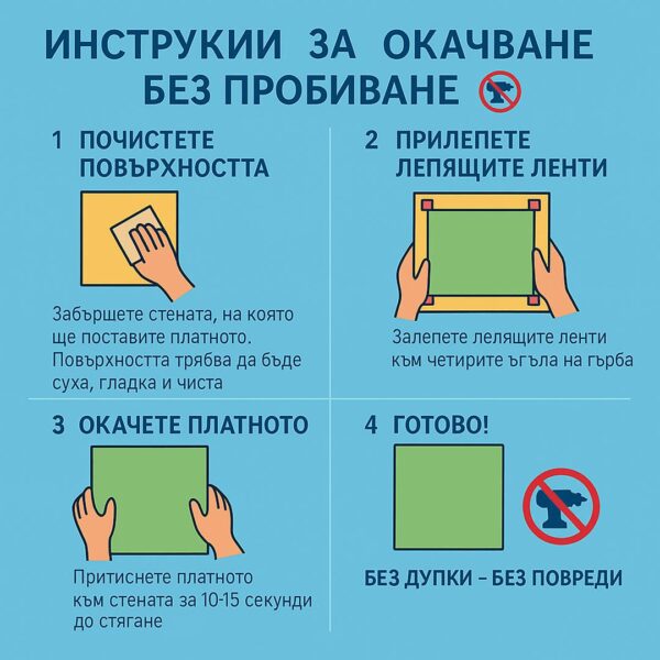 Коледен принт върху канава Ho Ho Ho - Image 6